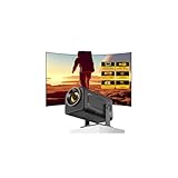 Mini Vision Beamer mit WiFi und Bluetooth, Tragbarer Outdoor-Projektor 4K Support Native 1080P Movie Proyector mit Android 11 für Heimkino, kompatibel mit Telefon/TV, LYNCAST HY320